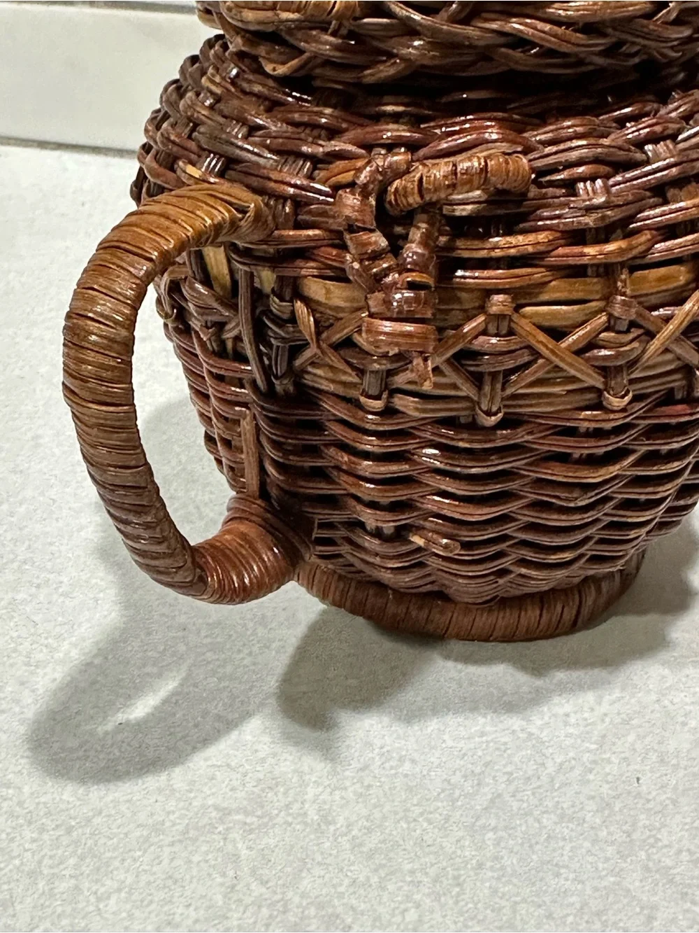 Teapot-Shaped Basket